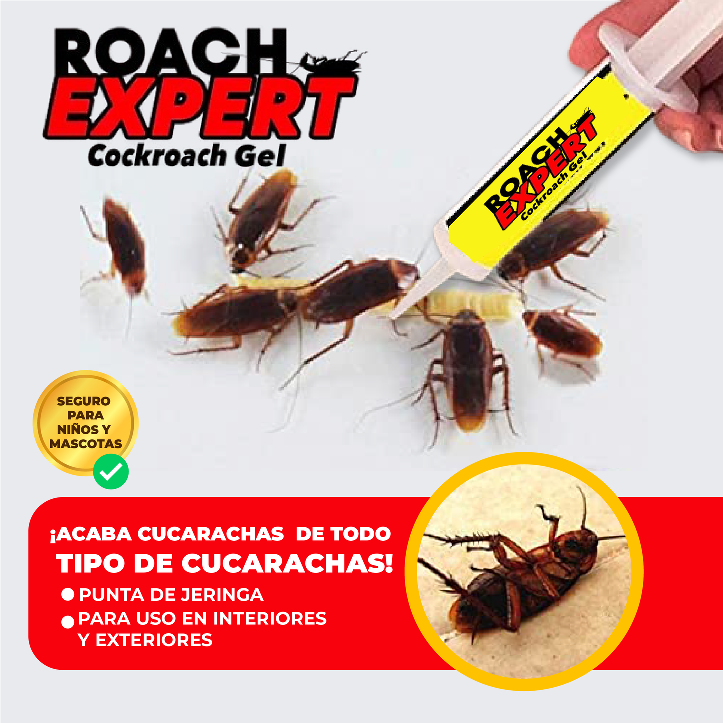 Roach expert - Gel para cucarachas listo para usar