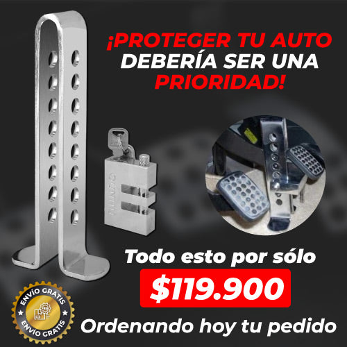 Pedal Antirrobo Para Carro