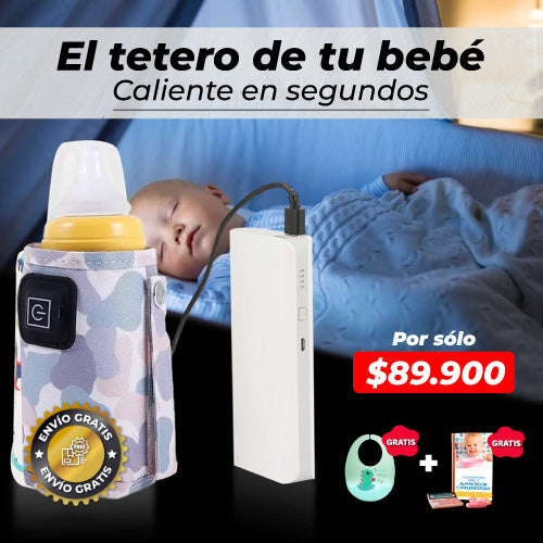 Calienta Biberón ® + Delantal bebé (Gratis)