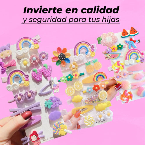 Magic Clips®: Ganchos de Cabello para Niñas